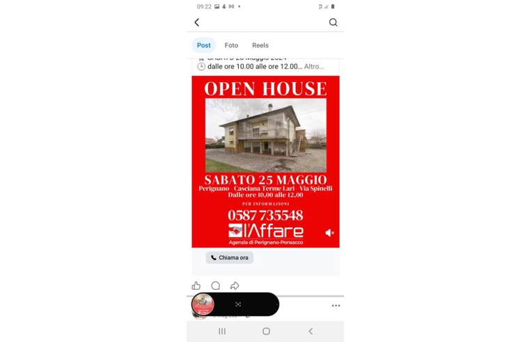 casa indipendente in vendita a Casciana Terme Lari in zona Perignano