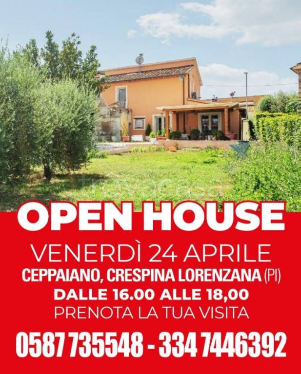 casa indipendente in vendita a Crespina Lorenzana in zona Ceppaiano