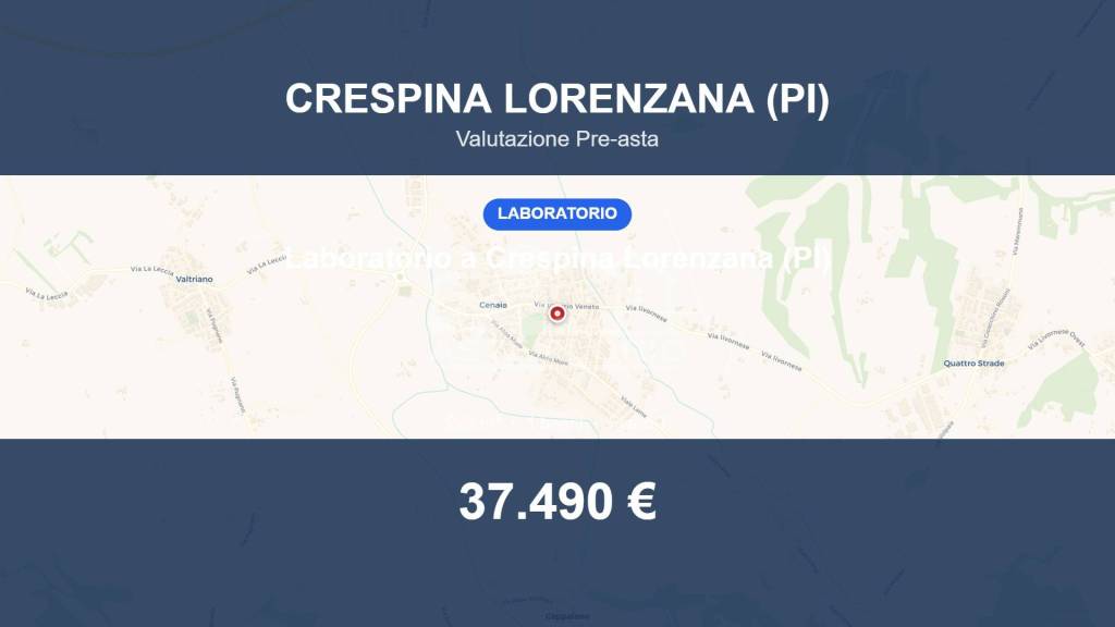 negozio in vendita a Crespina Lorenzana in zona Cenaia