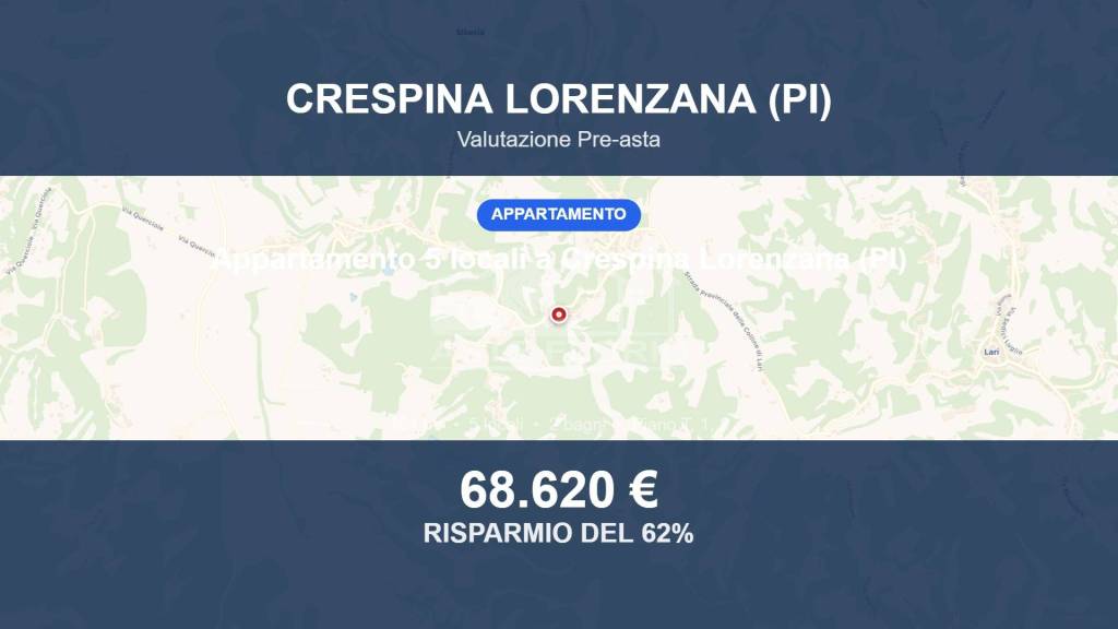 appartamento in vendita a Crespina Lorenzana in zona Crespina