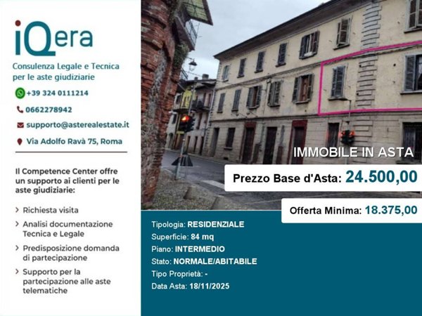 appartamento in vendita a Romagnano Sesia