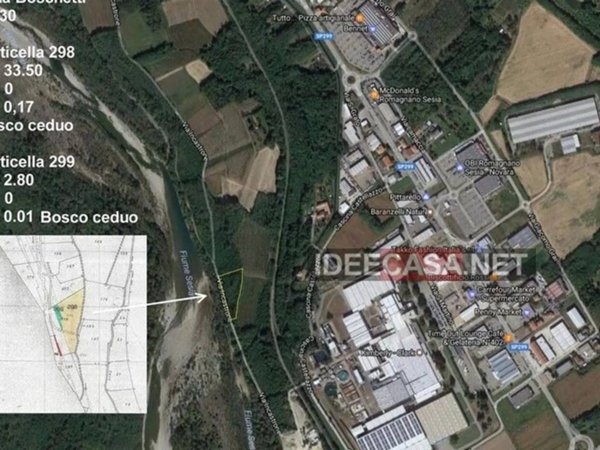 terreno agricolo in vendita a Romagnano Sesia