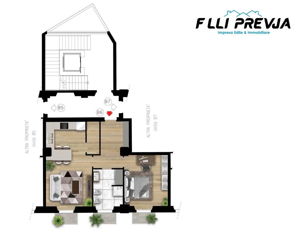 appartamento in vendita a Trecate