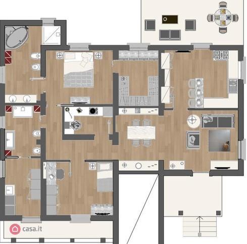 casa indipendente in vendita a Trecate