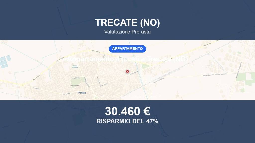 appartamento in vendita a Trecate