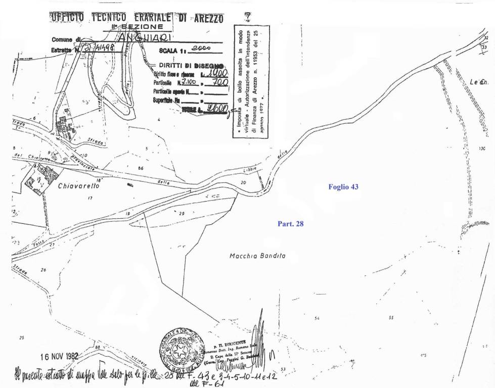 terreno agricolo in vendita ad Anghiari