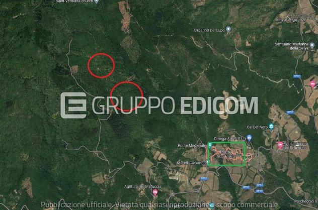 terreno agricolo in vendita ad Anghiari in zona Ponte alla Piera