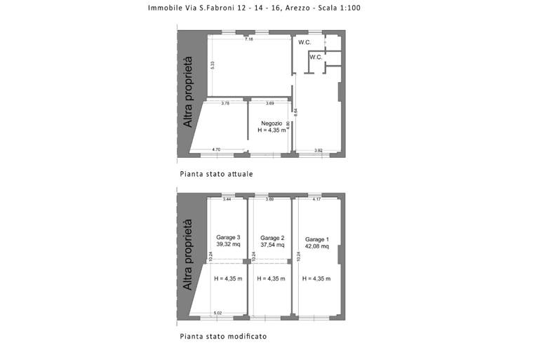 locale commerciale in vendita ad Arezzo