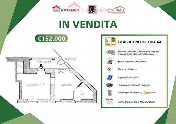 appartamento in vendita ad Arezzo in zona Centro Città