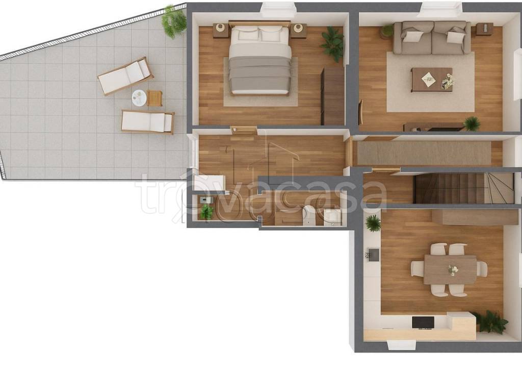 appartamento in vendita ad Arezzo in zona Quarata