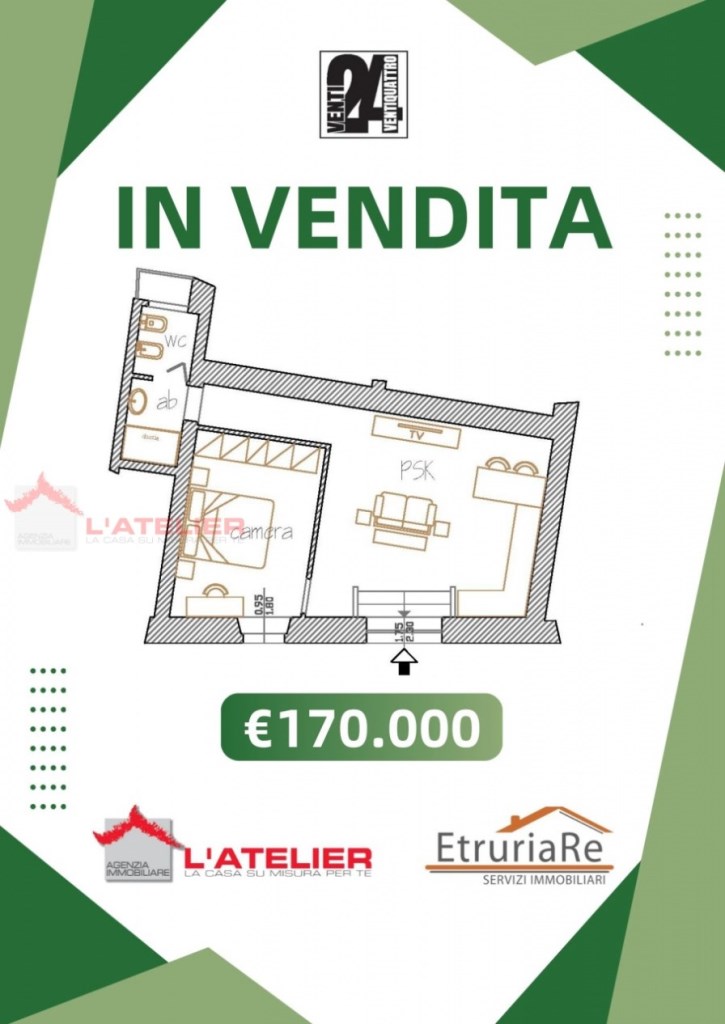 appartamento in vendita ad Arezzo in zona Centro Città