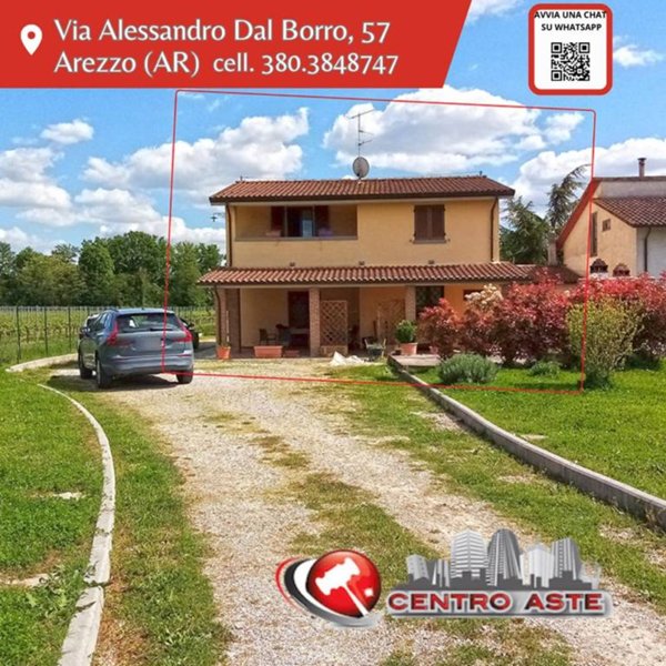 casa indipendente in vendita ad Arezzo in zona Rigutino