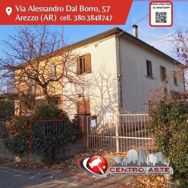 appartamento in vendita ad Arezzo in zona Rigutino