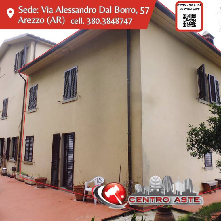 appartamento in vendita ad Arezzo in zona Puliciano