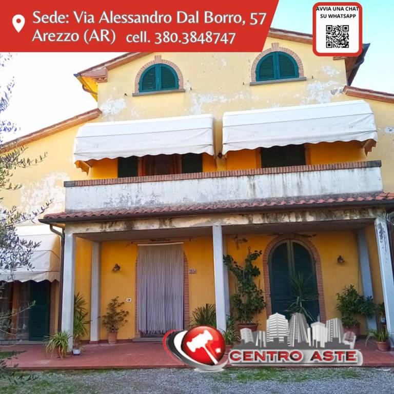 appartamento in vendita ad Arezzo in zona Rigutino