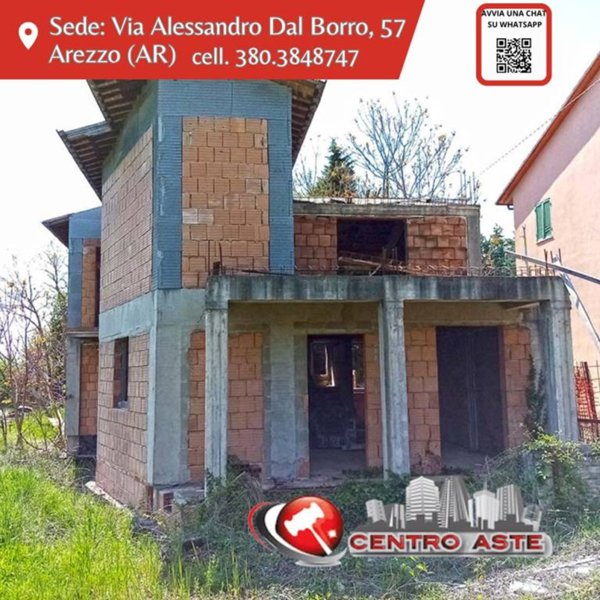 appartamento in vendita ad Arezzo in zona Rigutino