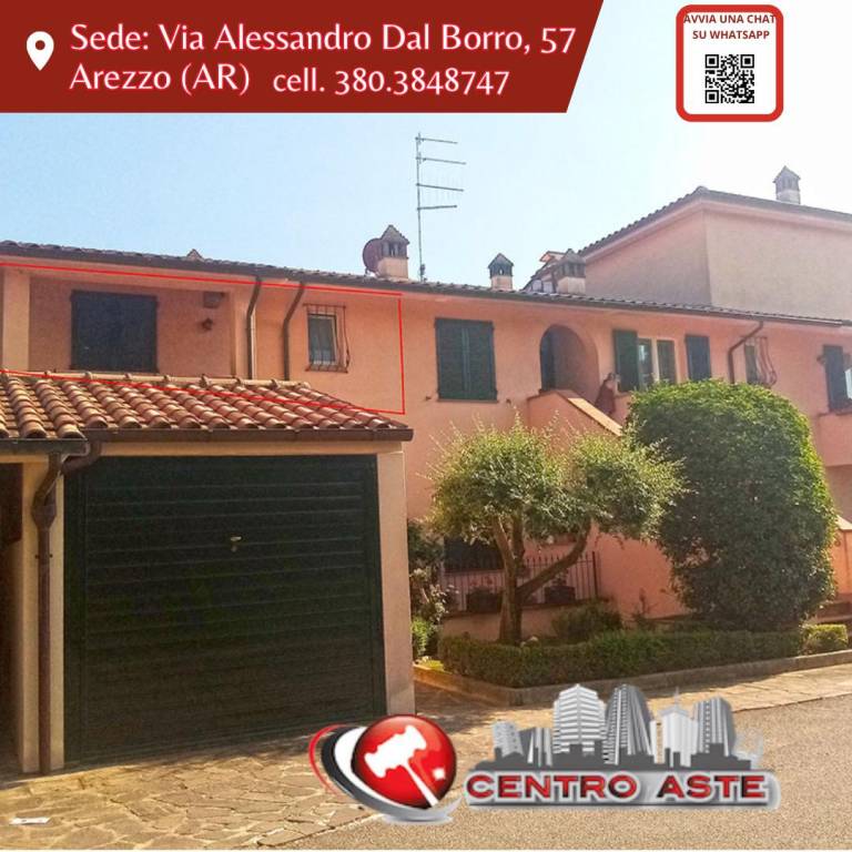 appartamento in vendita ad Arezzo in zona Olmo