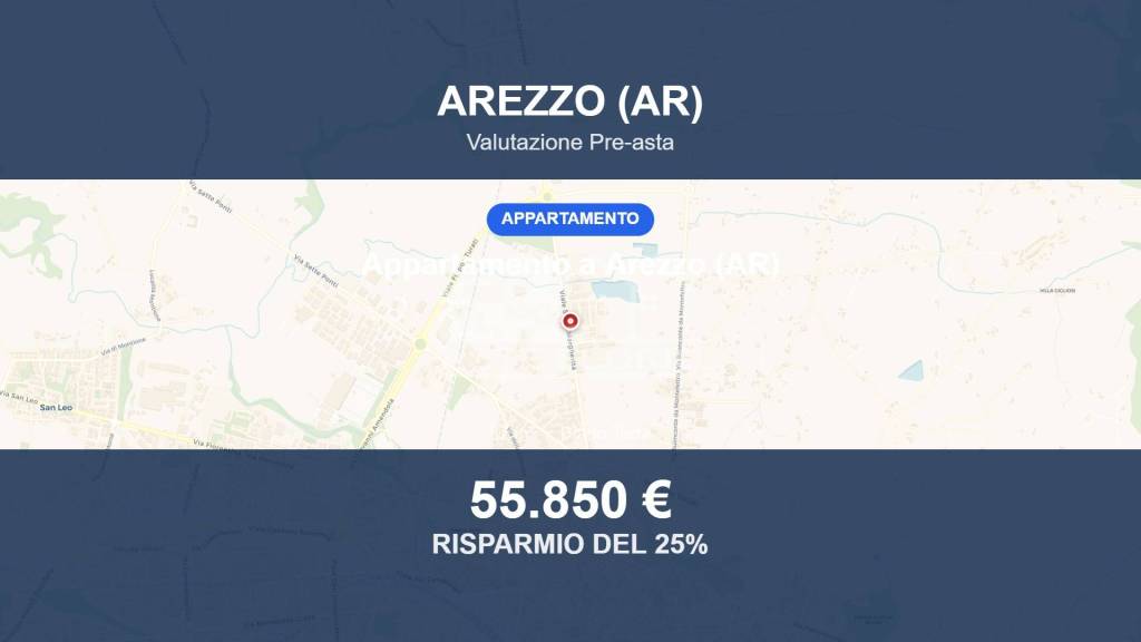 appartamento in vendita ad Arezzo