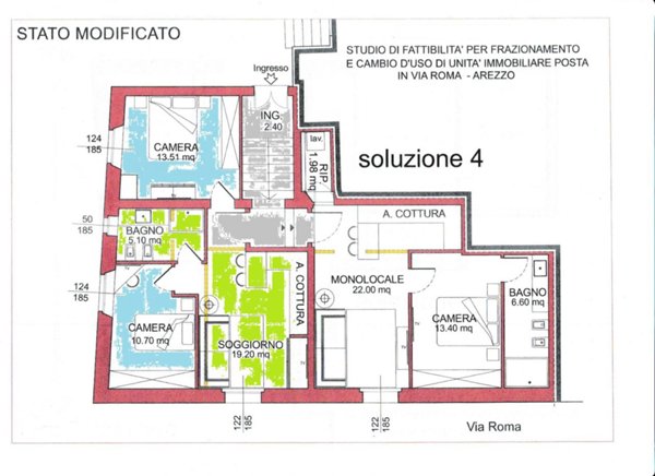 appartamento in vendita ad Arezzo in zona Centro Città