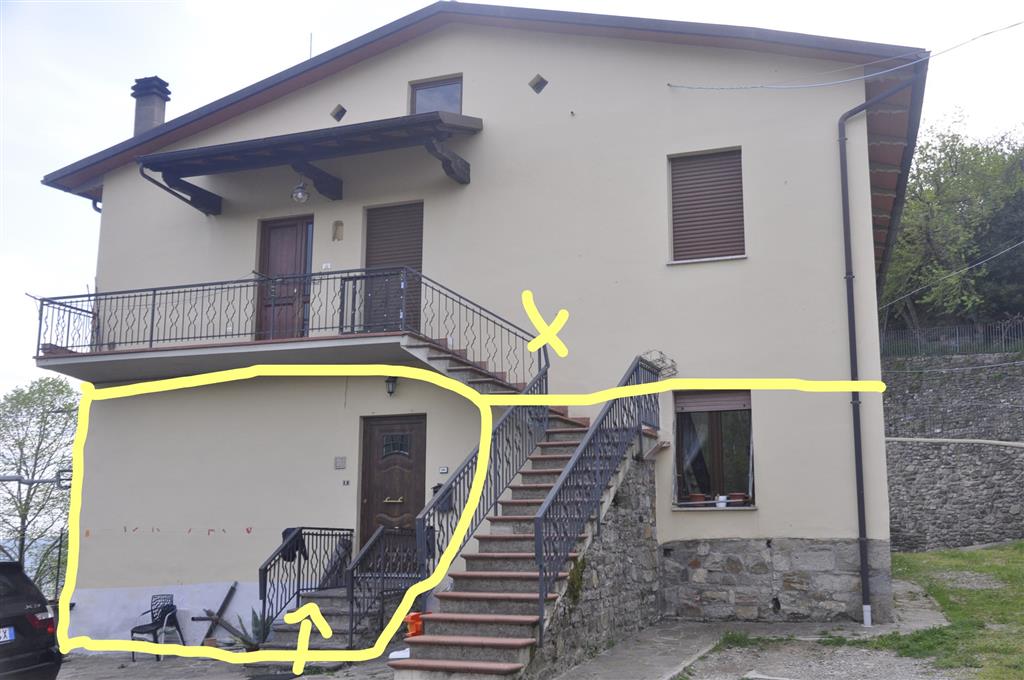 appartamento in vendita a Bibbiena in zona Marciano