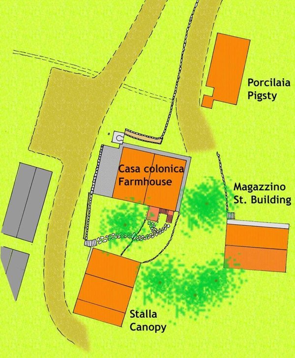 casale in vendita a Bibbiena