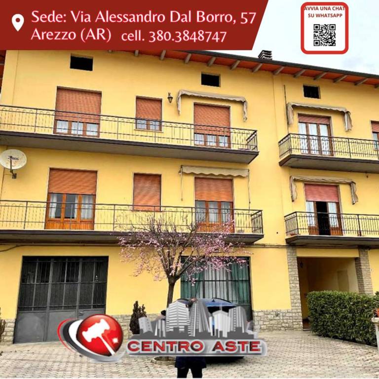 appartamento in vendita a Bibbiena in zona Soci