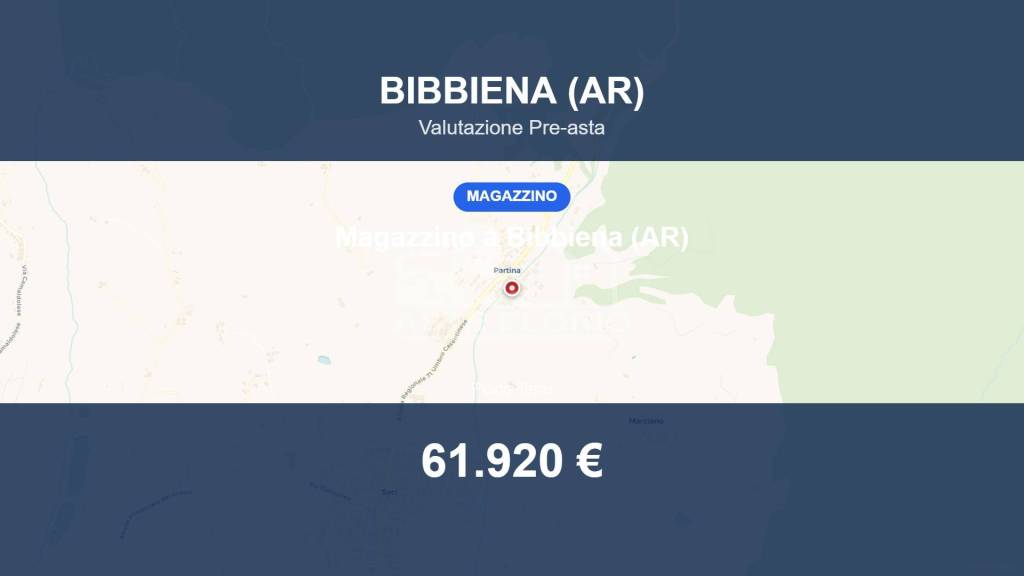 locale commerciale in vendita a Bibbiena in zona Partina