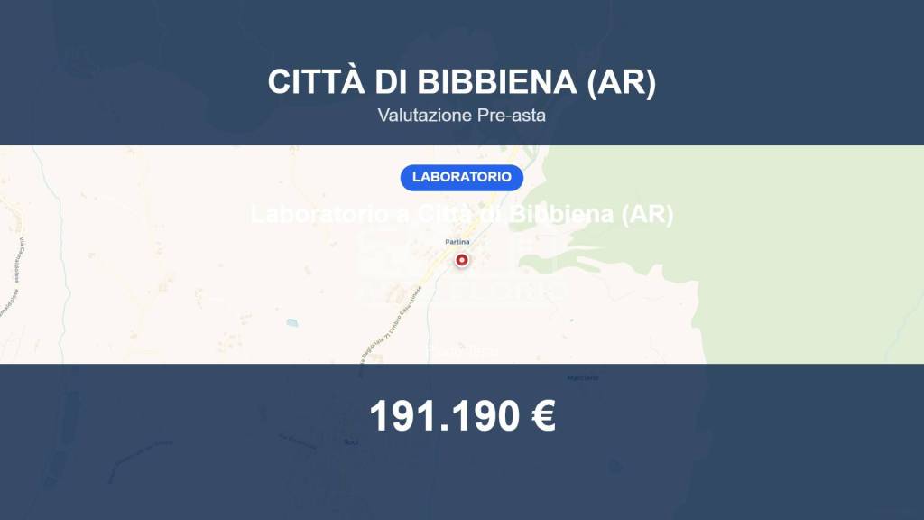 locale commerciale in vendita a Bibbiena in zona Partina