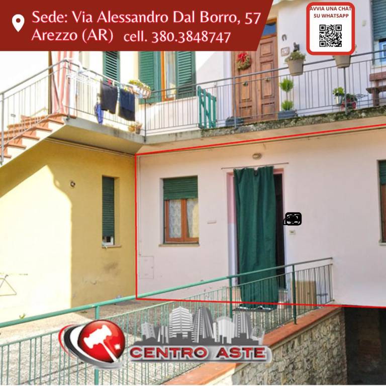 appartamento in vendita a Bucine in zona Perelli