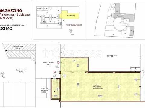 appartamento in vendita a Capolona
