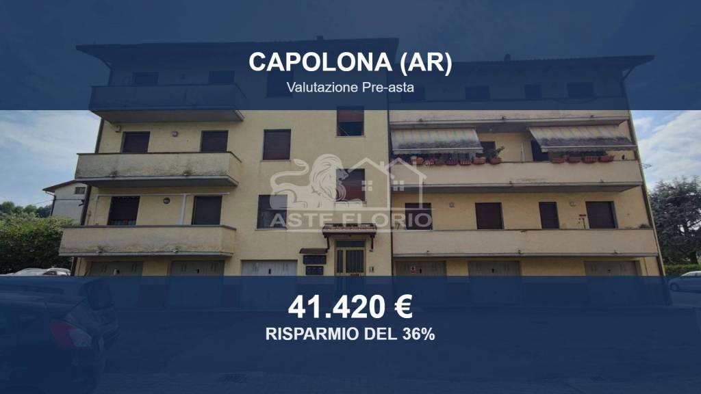 appartamento in vendita a Capolona in zona Castelluccio