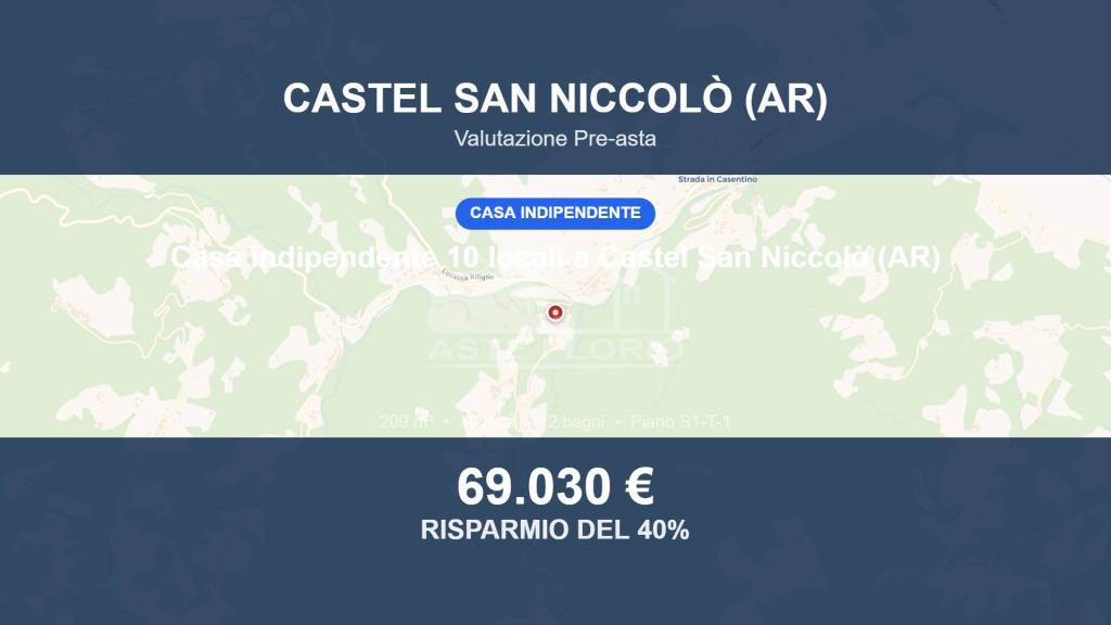 casa indipendente in vendita a Castel San Niccolò