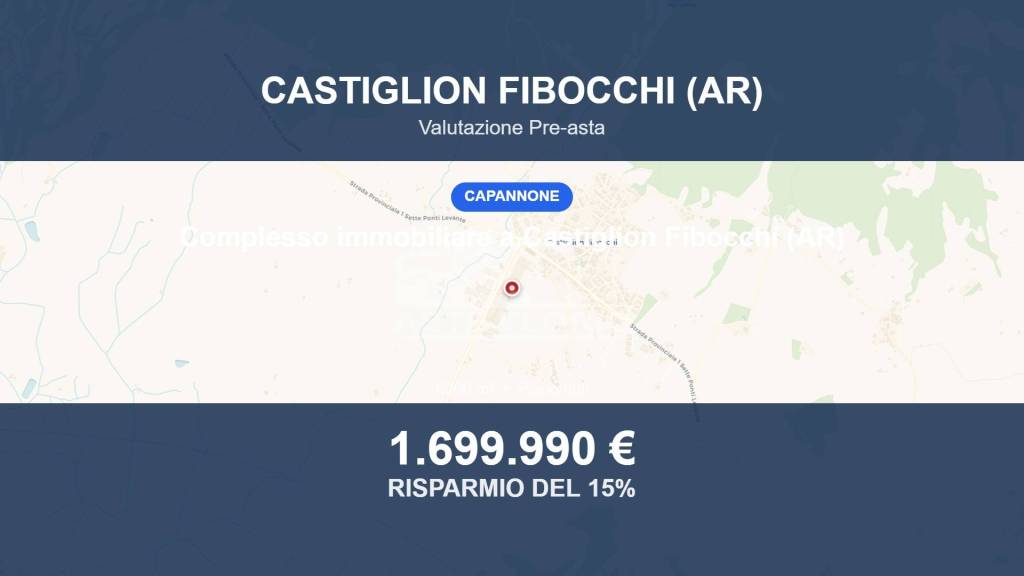 locale commerciale in vendita a Castiglion Fibocchi