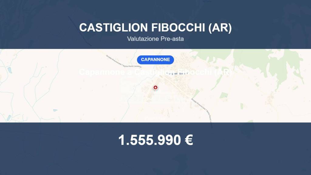 locale commerciale in vendita a Castiglion Fibocchi