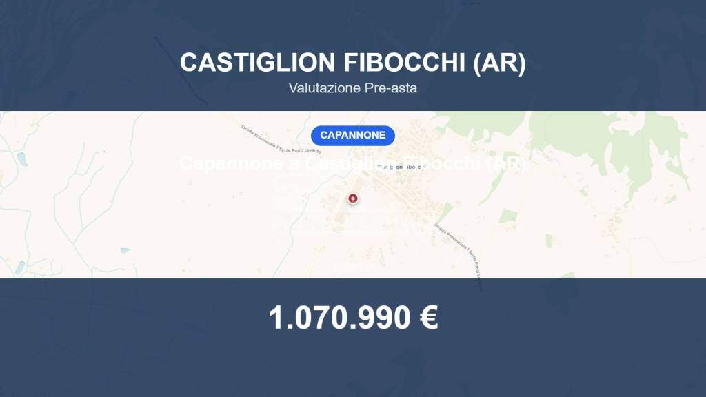 locale commerciale in vendita a Castiglion Fibocchi