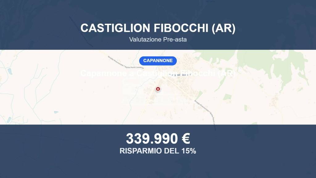 locale commerciale in vendita a Castiglion Fibocchi