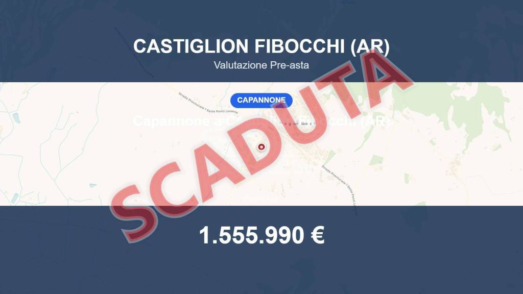 locale commerciale in vendita a Castiglion Fibocchi