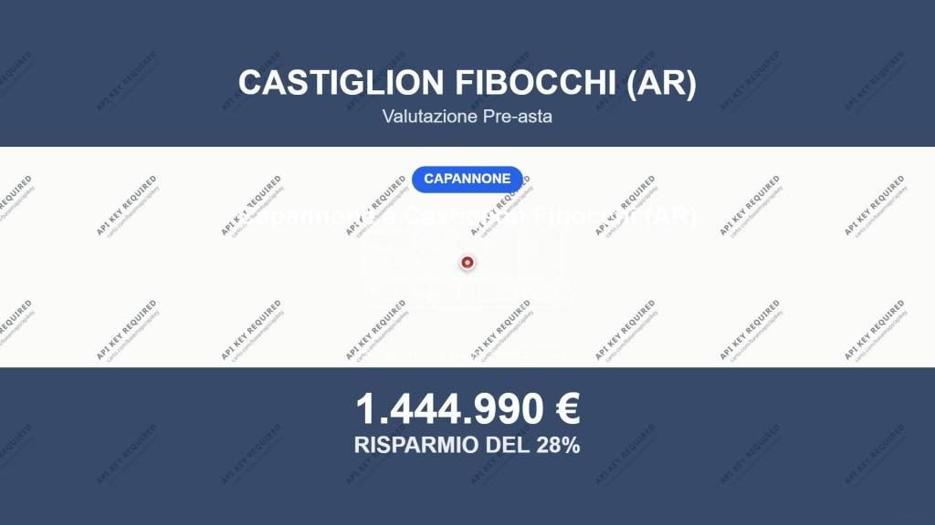 locale commerciale in vendita a Castiglion Fibocchi