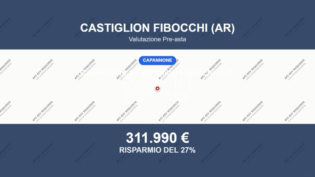 locale commerciale in vendita a Castiglion Fibocchi