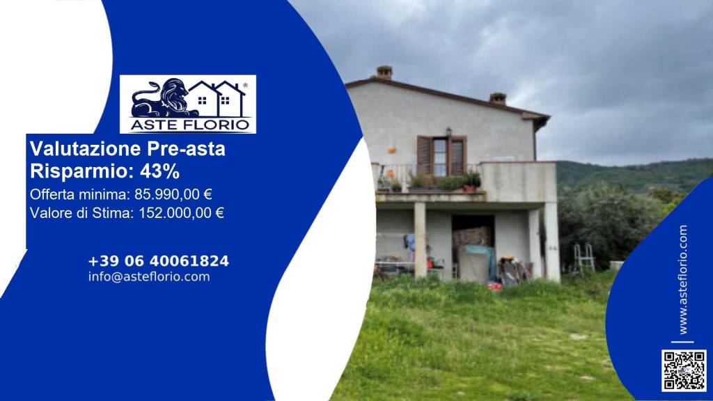 appartamento in vendita a Castiglion Fiorentino in zona Pieve di Chio