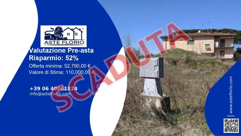 terreno agricolo in vendita a Cavriglia in zona Santa Barbara