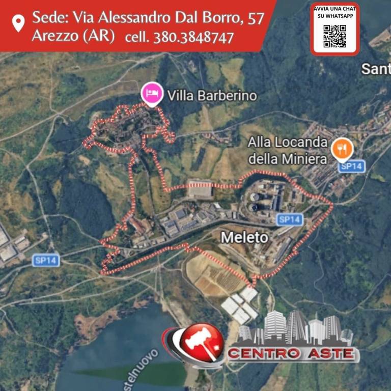 terreno agricolo in vendita a Cavriglia in zona Meleto