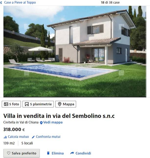 casa indipendente in vendita a Civitella in Val di Chiana