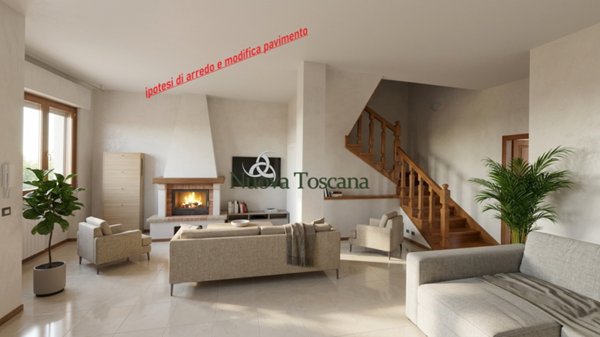 casa indipendente in vendita a Civitella in Val di Chiana in zona Pieve al Toppo