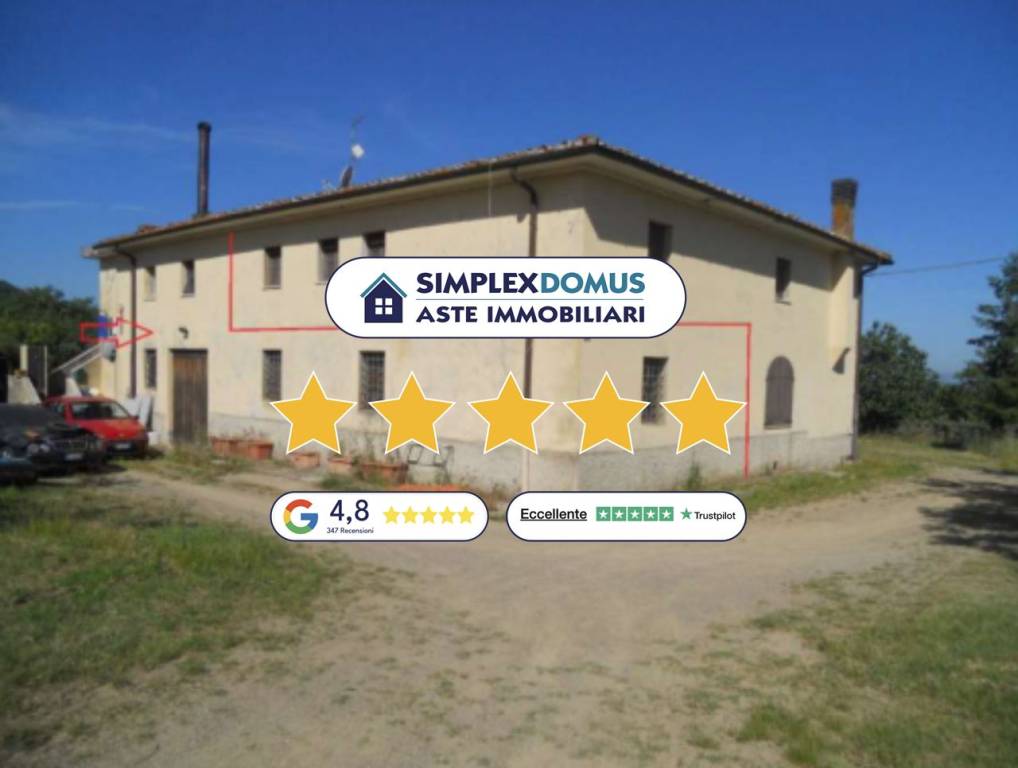 appartamento in vendita a Civitella in Val di Chiana in zona Pieve a Maiano