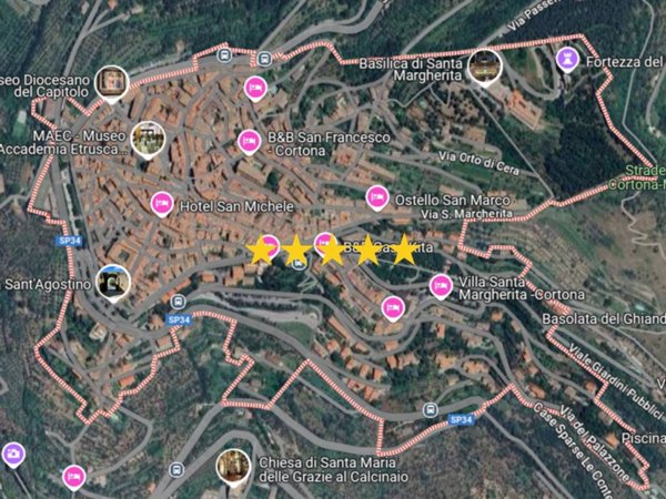 appartamento in vendita a Cortona in zona Camucia