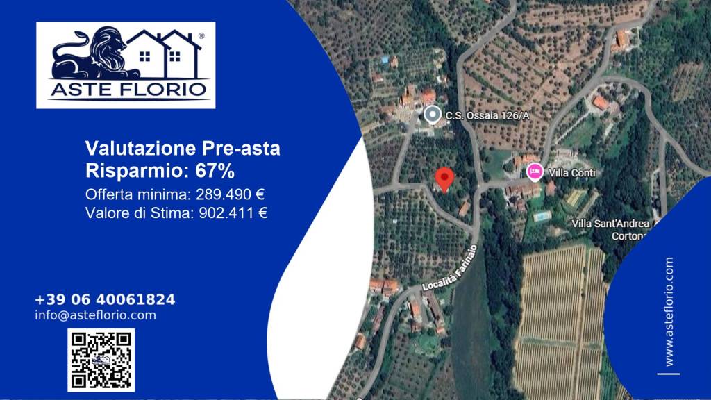 casa indipendente in vendita a Cortona in zona Terontola