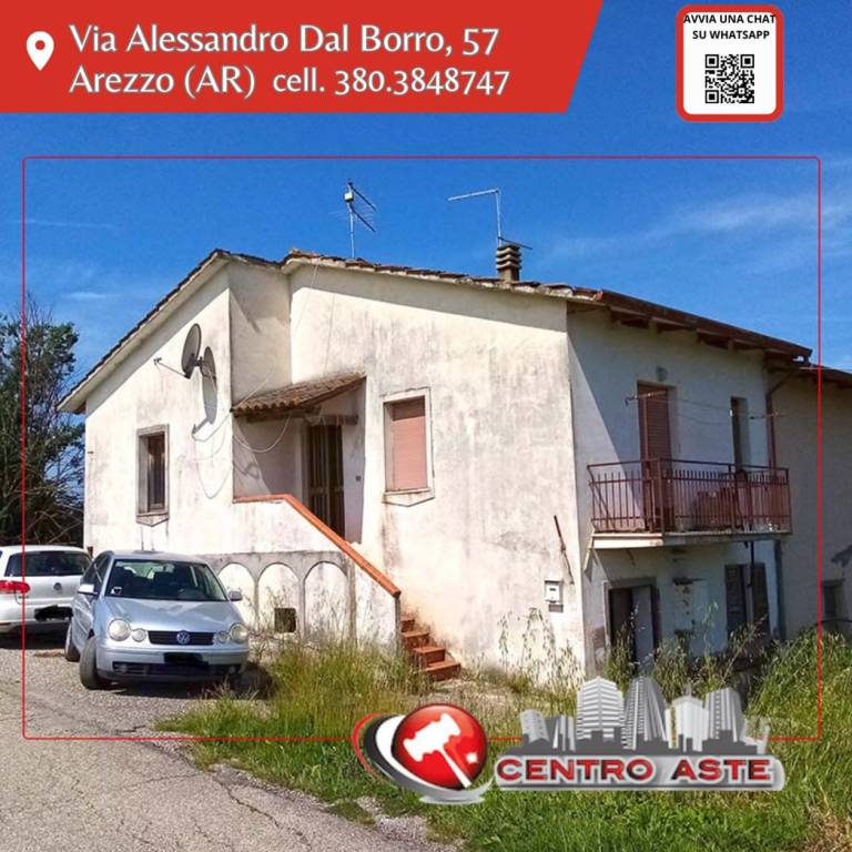 appartamento in vendita a Cortona in zona Creti