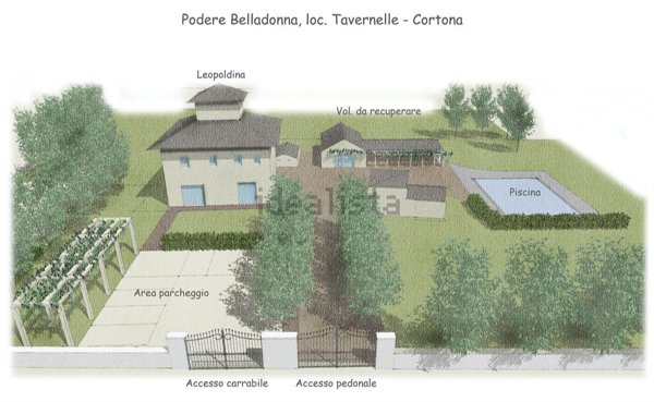 casale in vendita a Cortona