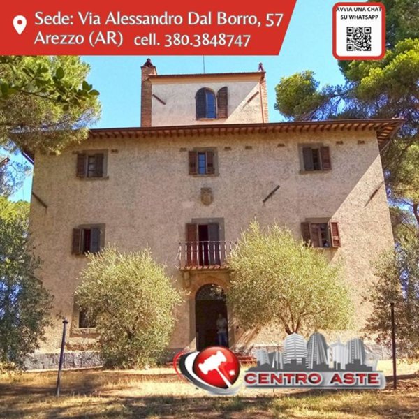 villa in vendita a Cortona in zona Farneta